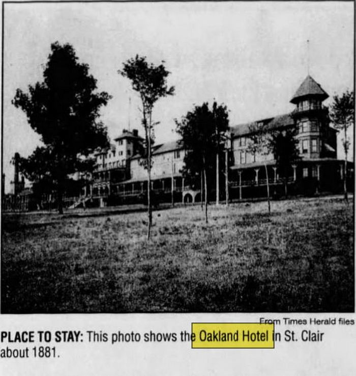 Oakland Hotel - Jan 2004 Article